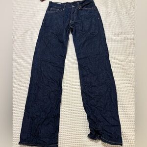 Zara Crinkle jeans